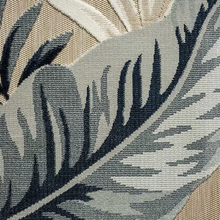 large_print_tropical_leaf_outdoor_area_rug_x_3.webp Large Print Tropical Leaf Outdoor Area Rug, 5x7>Kirklands Home Flash Sale