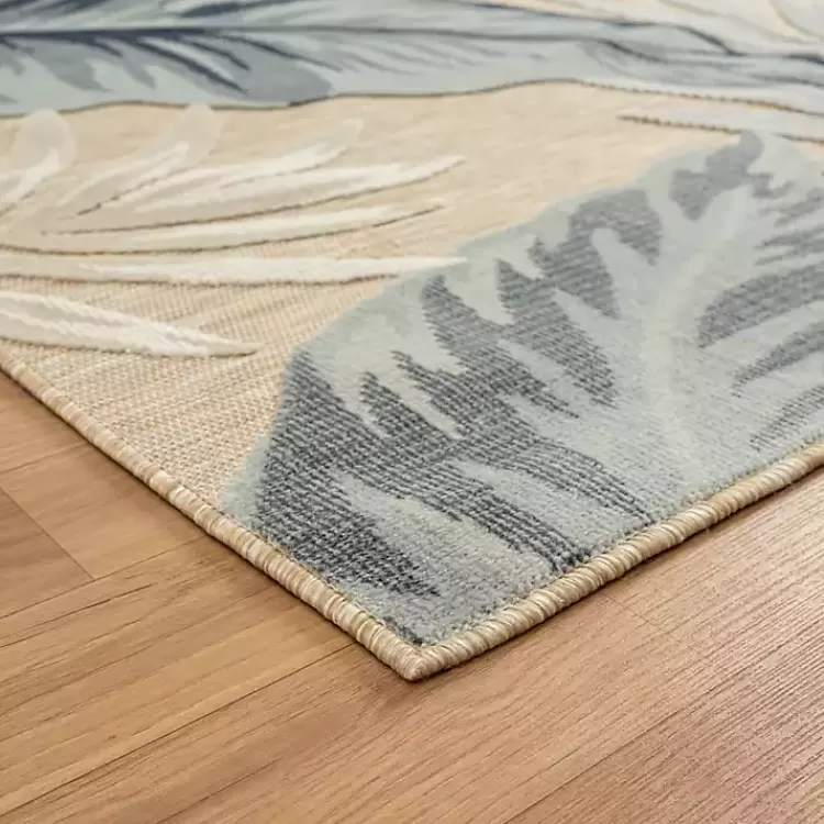 large_print_tropical_leaf_outdoor_area_rug_x_4.webp Large Print Tropical Leaf Outdoor Area Rug, 5x7>Kirklands Home Flash Sale