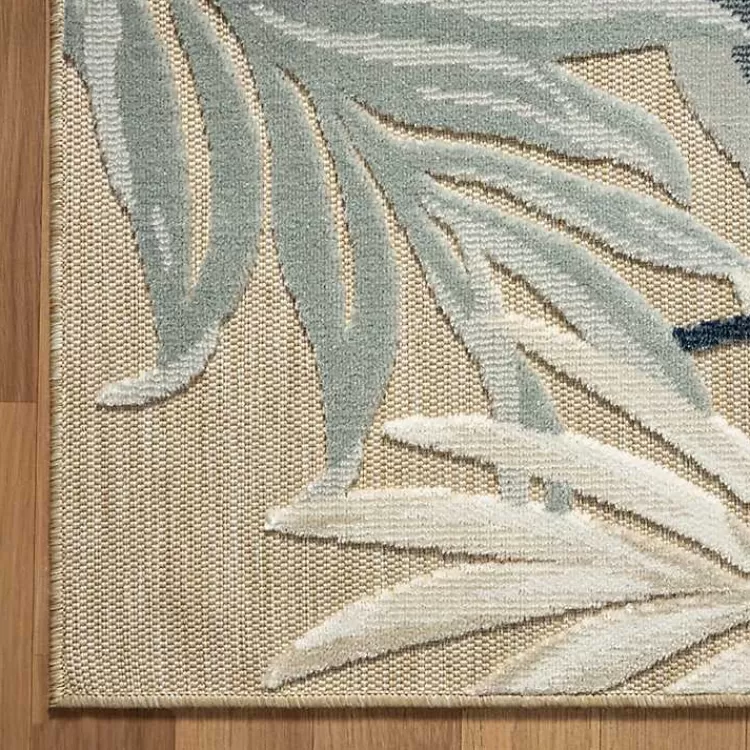large_print_tropical_leaf_outdoor_area_rug_x_7.webp Large Print Tropical Leaf Outdoor Area Rug, 5x7>Kirklands Home Flash Sale