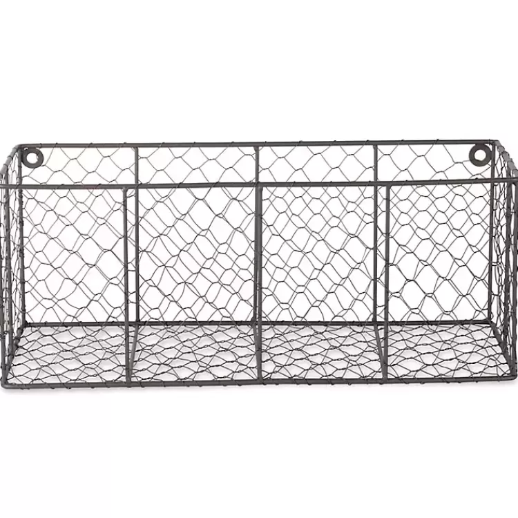 Large Wall Hanging Chicken Wire Baskets, Set of 2>Kirklands Home Cheap
