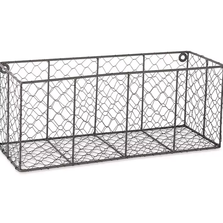 large_wall_hanging_chicken_wire_baskets_set_of__2.webp Large Wall Hanging Chicken Wire Baskets, Set of 2>Kirklands Home Cheap
