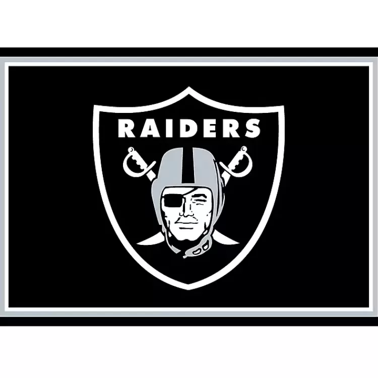 Las Vegas Raiders Area Rug, 3x4>Kirklands Home Hot