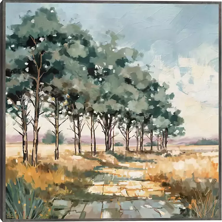 Late Summer Path Framed Canvas Art Print>Kirklands Home Fashion