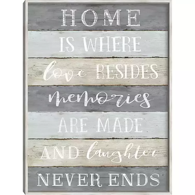 Laughter Never Ends Framed Canvas Art Print>Kirklands Home Best Sale
