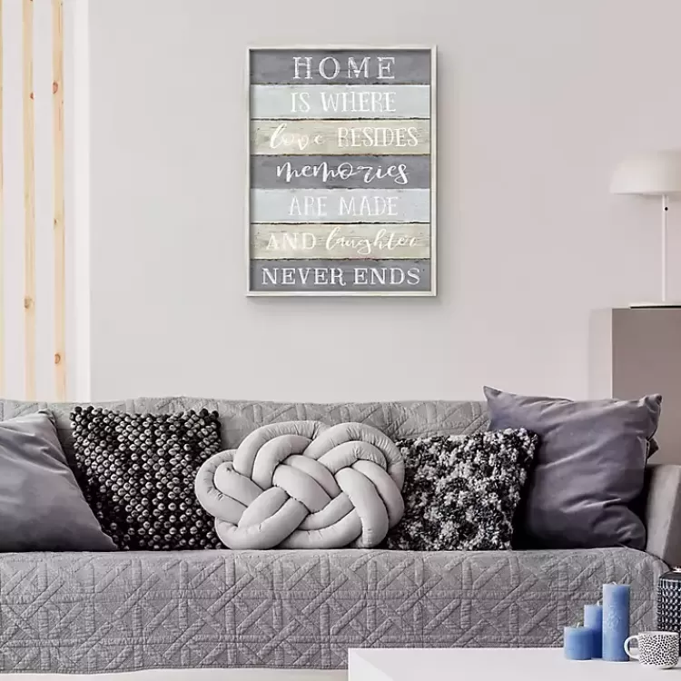 Laughter Never Ends Framed Canvas Art Print>Kirklands Home Best Sale