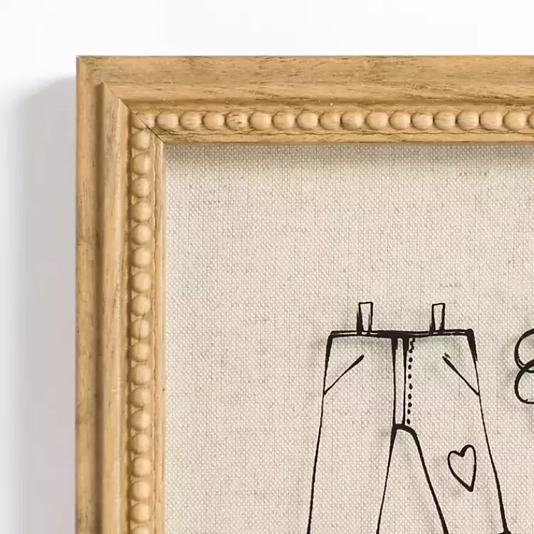Laundry Words Framed Wall Plaque>Kirklands Home Cheap