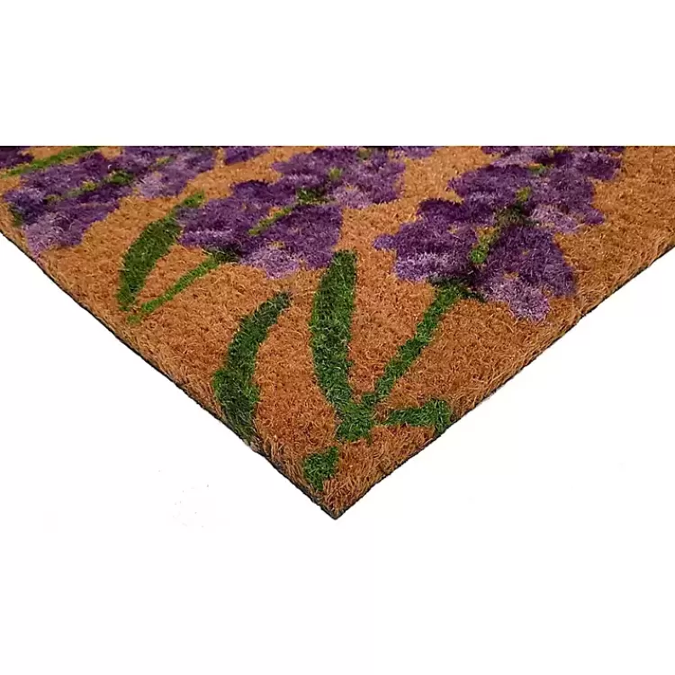 lavender_hello_doormat_3.webp Lavender Hello Doormat>Kirklands Home Fashion