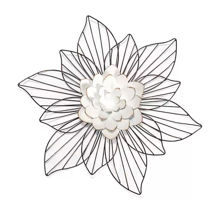 Layered Flower Metal Wall Plaque>Kirklands Home Cheap