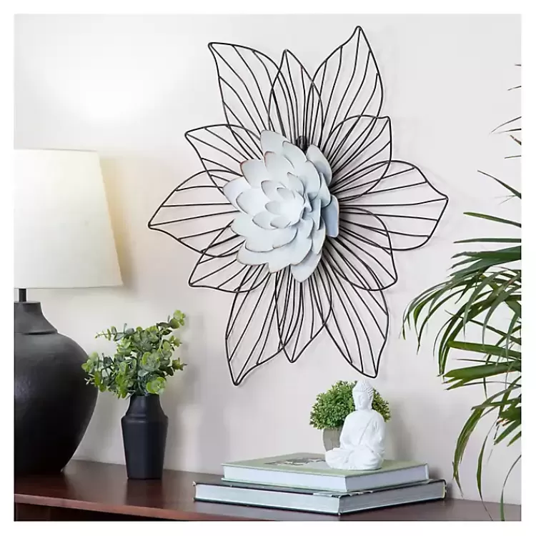 layered_flower_metal_wall_plaque_2.webp Layered Flower Metal Wall Plaque>Kirklands Home Cheap