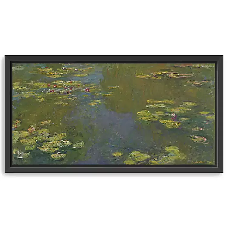 Le Bassin Aux Nympheas Framed Canvas Art Print>Kirklands Home Best Sale
