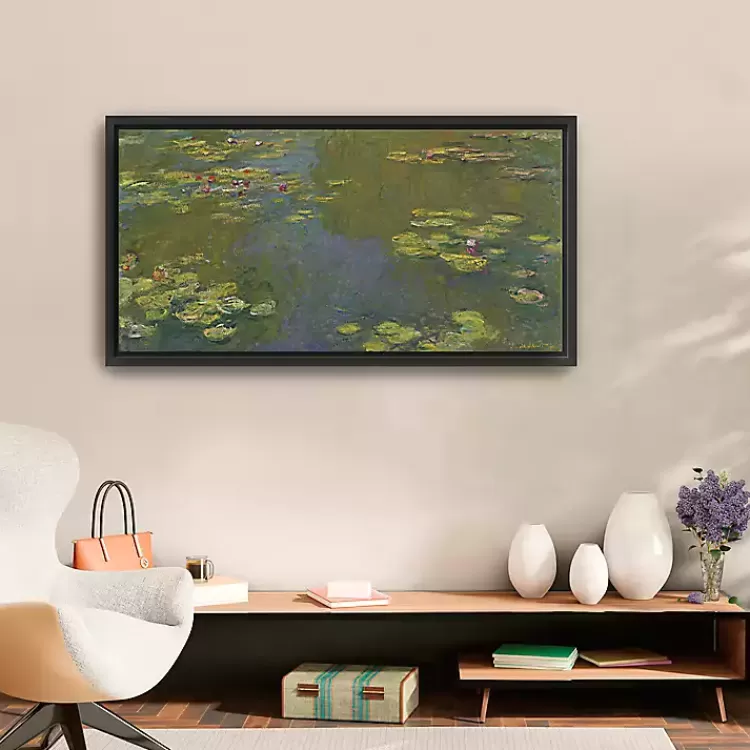 Le Bassin Aux Nympheas Framed Canvas Art Print>Kirklands Home Best Sale
