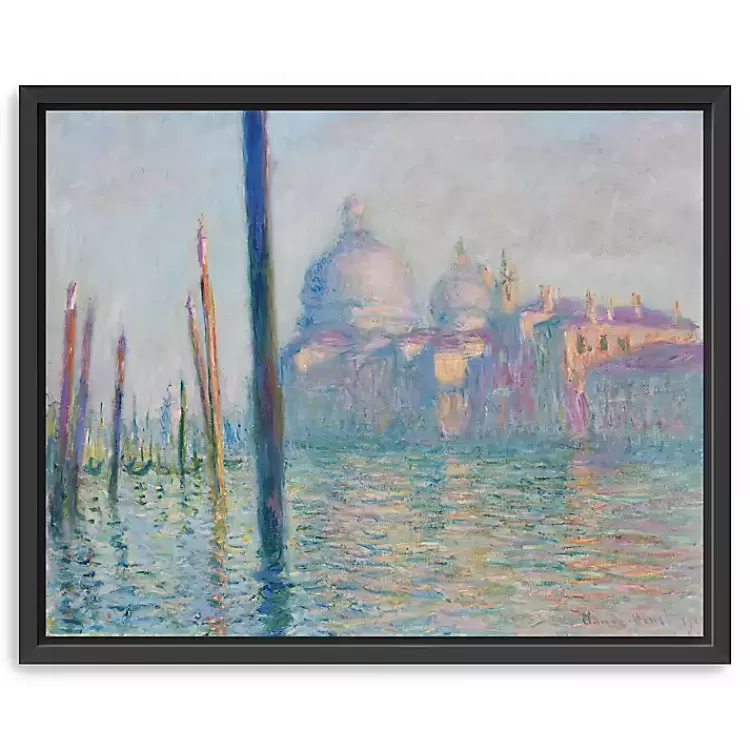 Le Grand Canal-Venice Framed Canvas Art Print>Kirklands Home Clearance