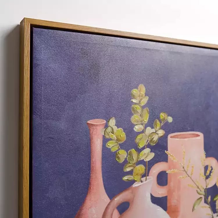 leaves_in_terracotta_vases_framed_canvas_art_print_2.webp Leaves in Terracotta Vases Framed Canvas Art Print>Kirklands Home New