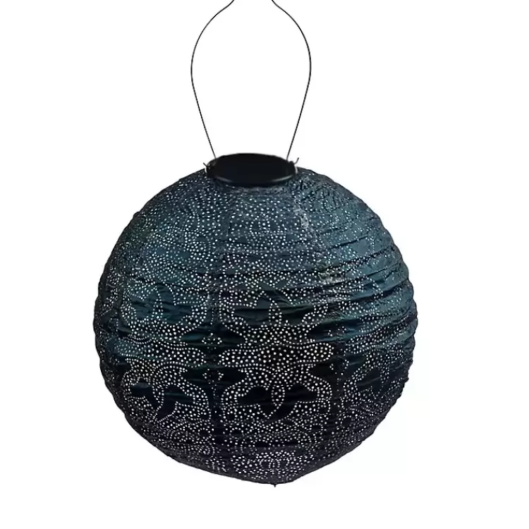 LED Round Dark II Outdoor Hanging Lantern>Kirklands Home Sale