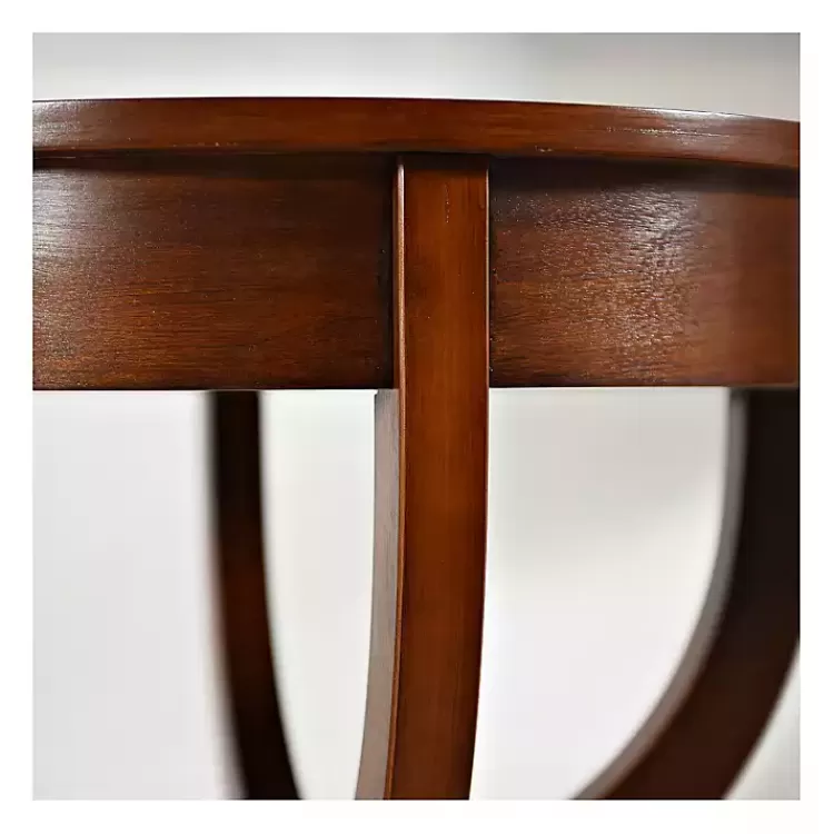 leila_round_cherry_accent_table_3.webp Leila Round Cherry Accent Table>Kirklands Home Hot