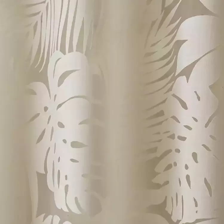 leilani_tan_palm_leaf_curtain_panel__in_5-1.webp Leilani Palm Leaf Curtain Panel, 84 in.>Kirklands Home Flash Sale