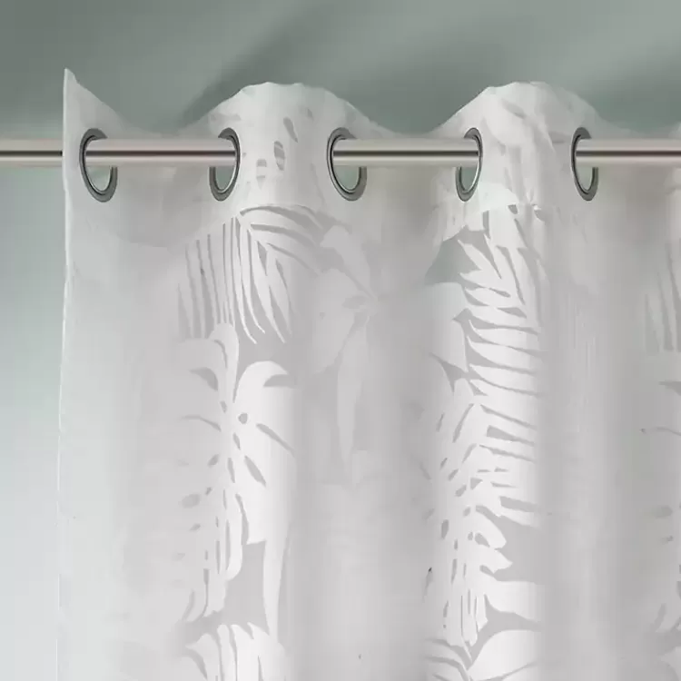 leilani_white_palm_leaf_curtain_panel__in_4-1.webp Leilani Palm Leaf Curtain Panel, 63 in.>Kirklands Home Online