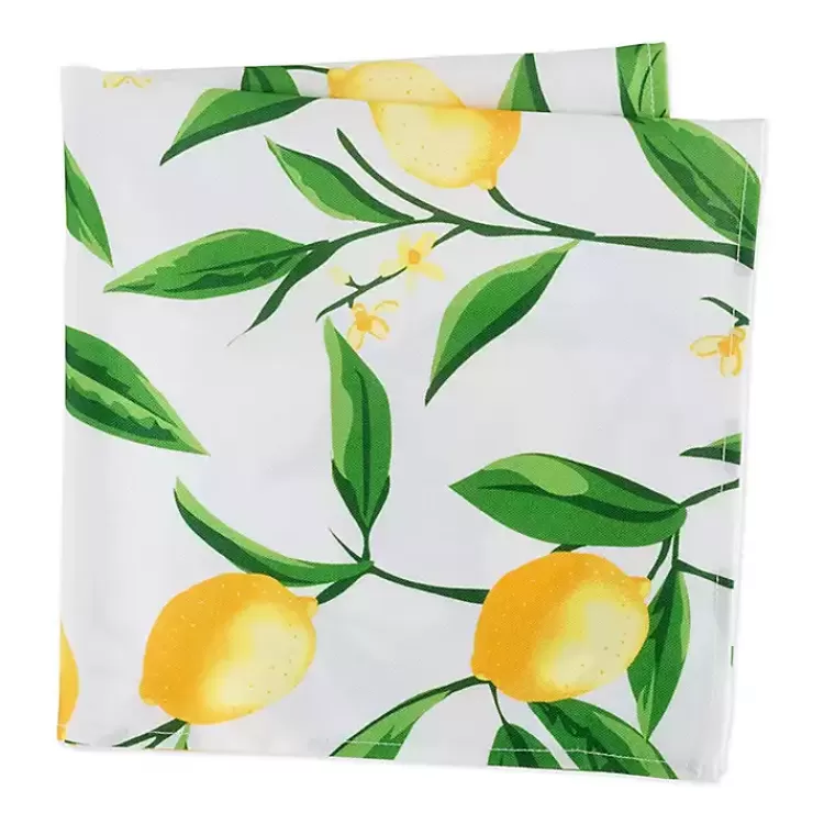 lemon_bliss_outdoor_napkins_set_of__2.webp Lemon Bliss Outdoor Napkins, Set of 6>Kirklands Home Flash Sale