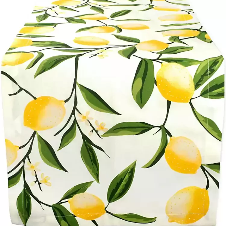 Lemon Bliss Table Runner, 108 in.>Kirklands Home Online