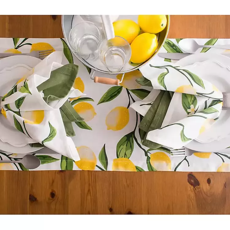 lemon_bliss_table_runner__in_3.webp Lemon Bliss Table Runner, 108 in.>Kirklands Home Online