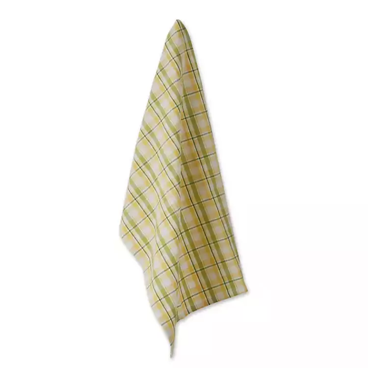 Lemon Plaid 2-pc. Potholder and Kitchen Towel Set>Kirklands Home Best