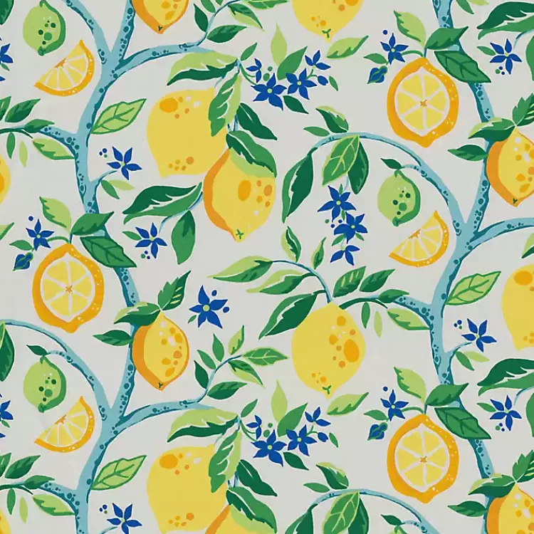 Lemon Tree Tufted Outdoor Settee Cushion, 44 in.>Kirklands Home Best