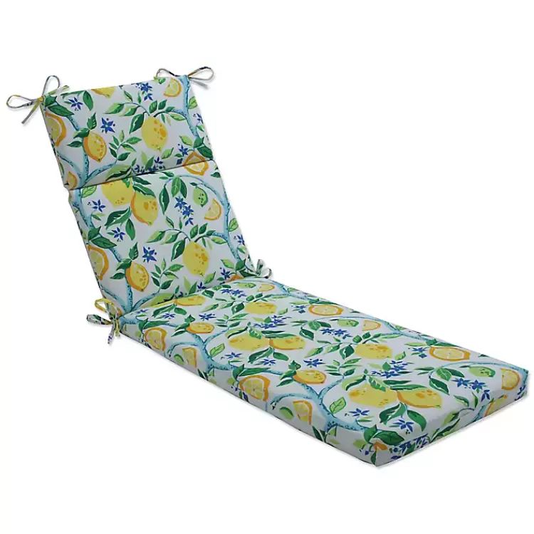 Lemon Vines Chaise Cushion>Kirklands Home Hot
