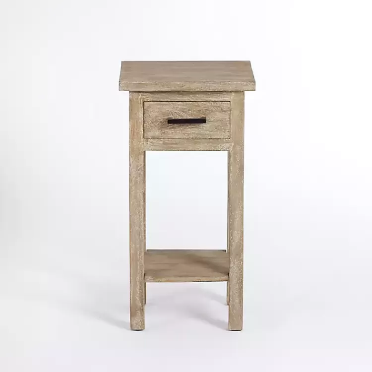Leo Natural Wood Accent Table>Kirklands Home New