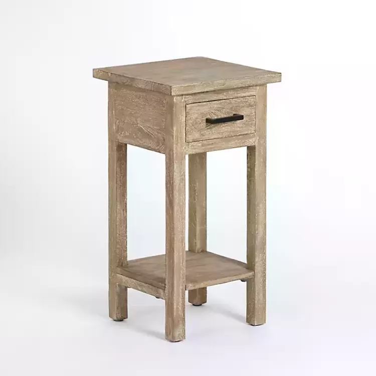 Leo Natural Wood Accent Table>Kirklands Home New