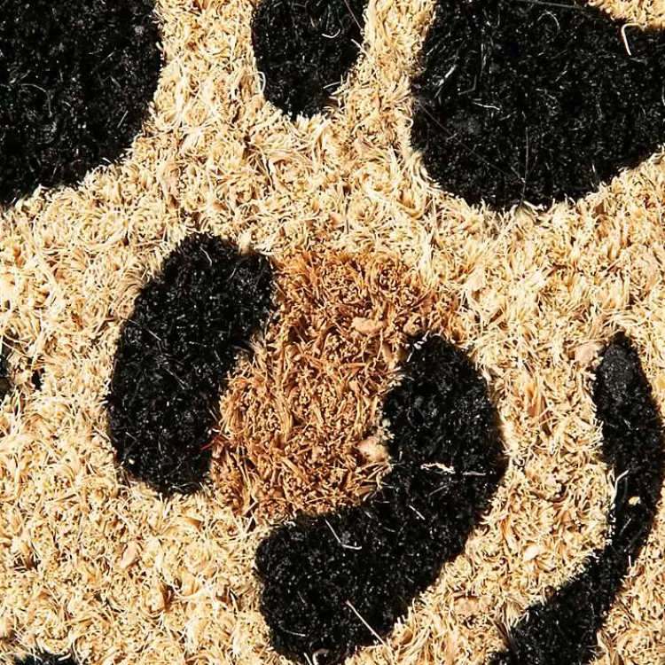 leopard_print_coir_doormat_3.webp Leopard Print Coir Doormat>Kirklands Home Cheap
