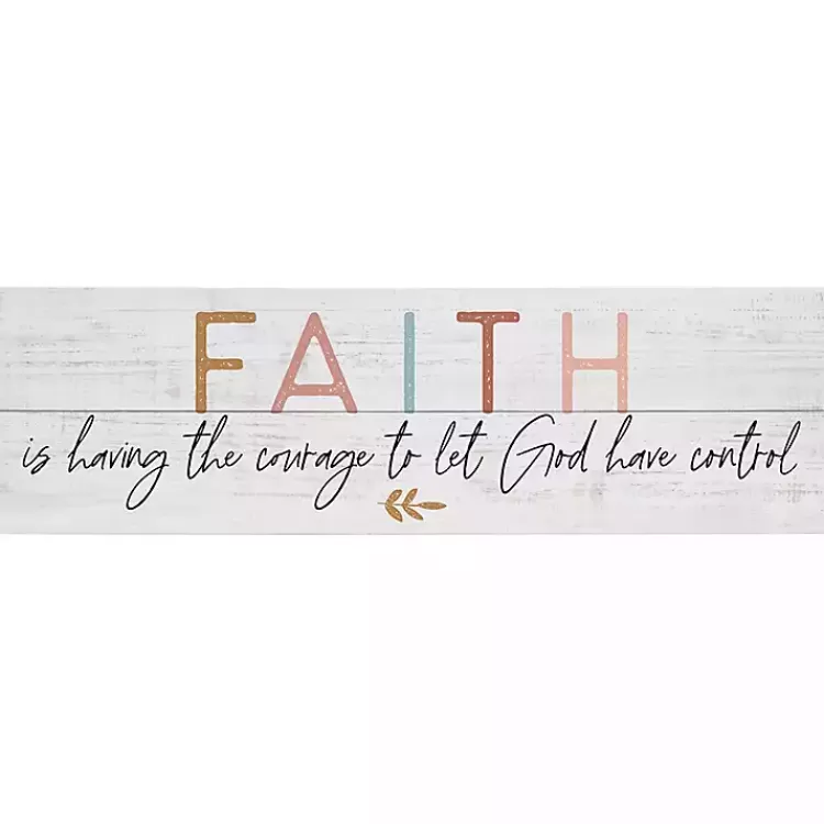 Let God Have Control Wall Plaque>Kirklands Home Cheap