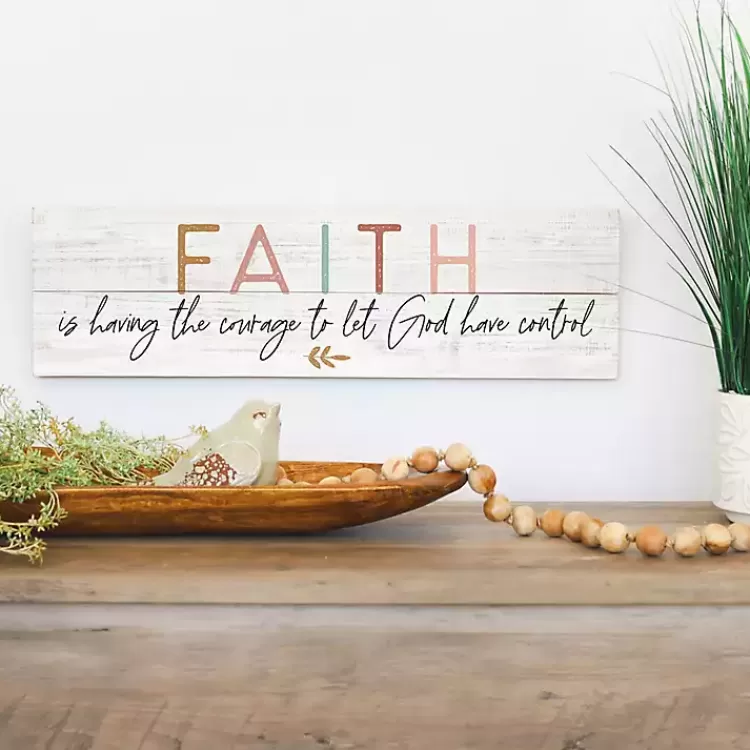 Let God Have Control Wall Plaque>Kirklands Home Cheap