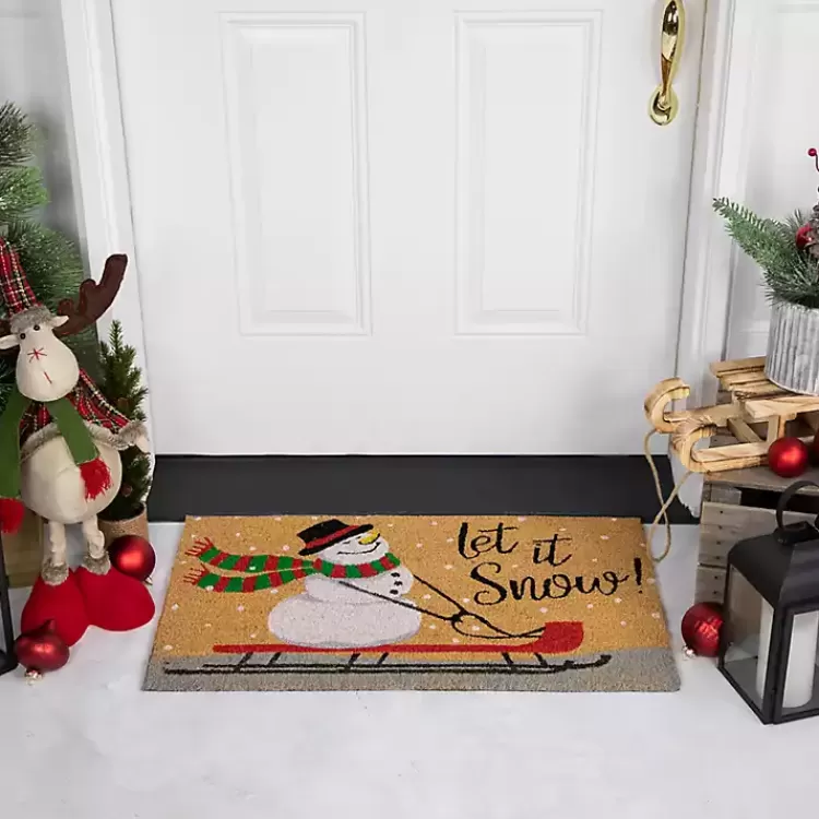 let_it_snow_festive_christmas_doormat_2.webp Let It Snow Festive Christmas Doormat>Kirklands Home Sale