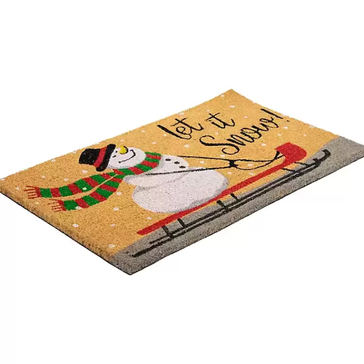 let_it_snow_festive_christmas_doormat_4.webp Let It Snow Festive Christmas Doormat>Kirklands Home Sale