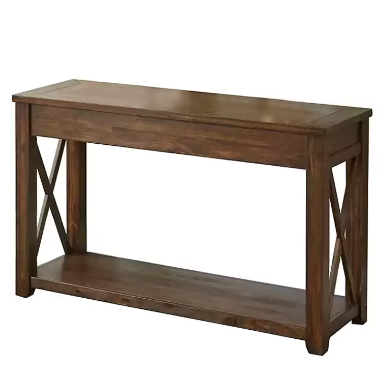 Leyton X-Bar Side Panel Console Table>Kirklands Home Best