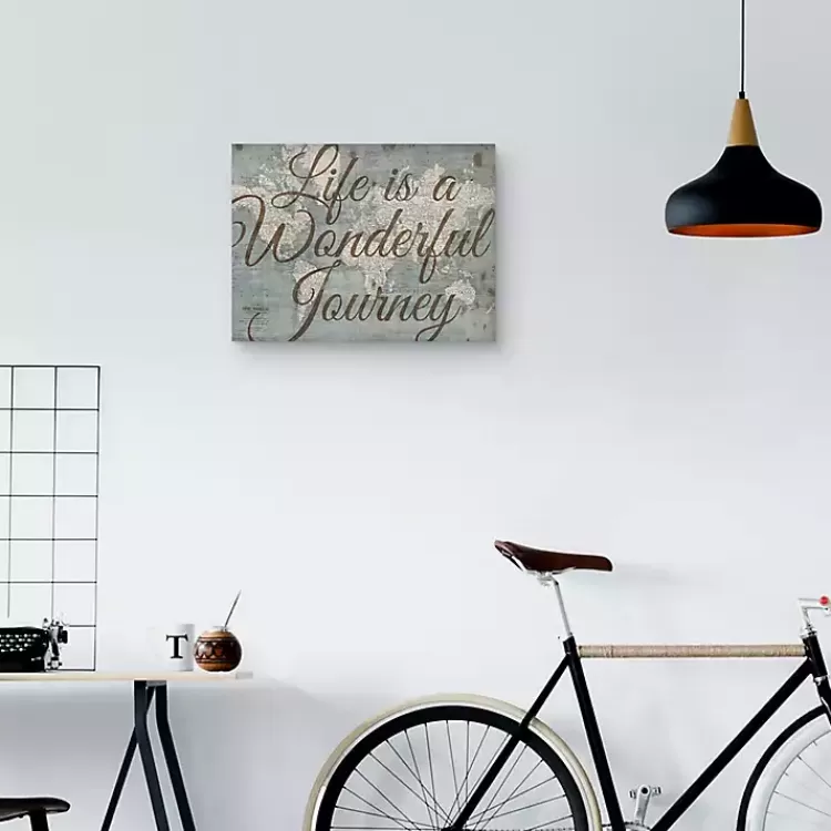 life_is_a_wonderful_journey_canvas_art_print_2.webp Life Is A Wonderful Journey Canvas Art Print>Kirklands Home Outlet