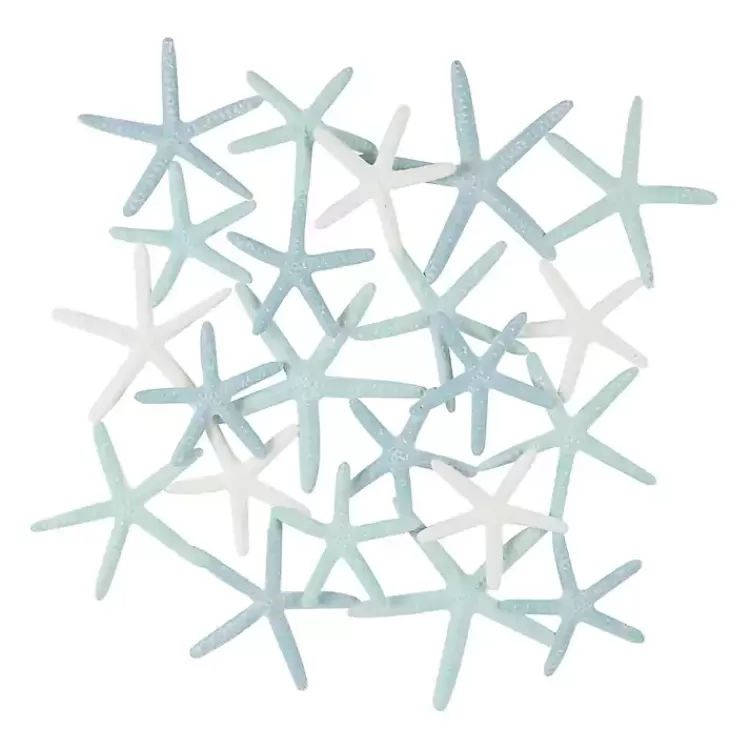Light Blue Metal Overlapping Starfish Wall Plaque>Kirklands Home New
