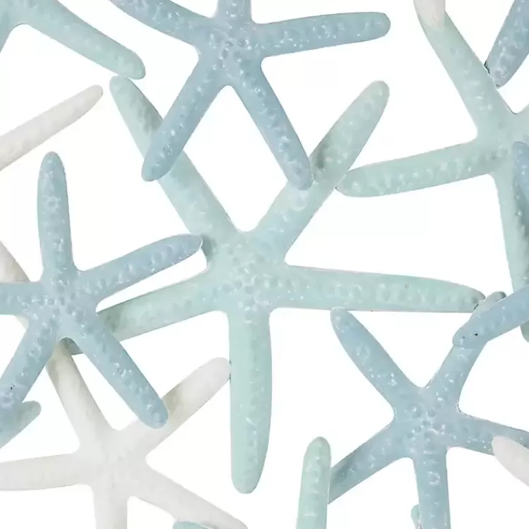 Light Blue Metal Overlapping Starfish Wall Plaque>Kirklands Home New