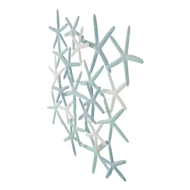 light_blue_metal_overlapping_starfish_wall_plaque_5.webp Light Blue Metal Overlapping Starfish Wall Plaque>Kirklands Home New