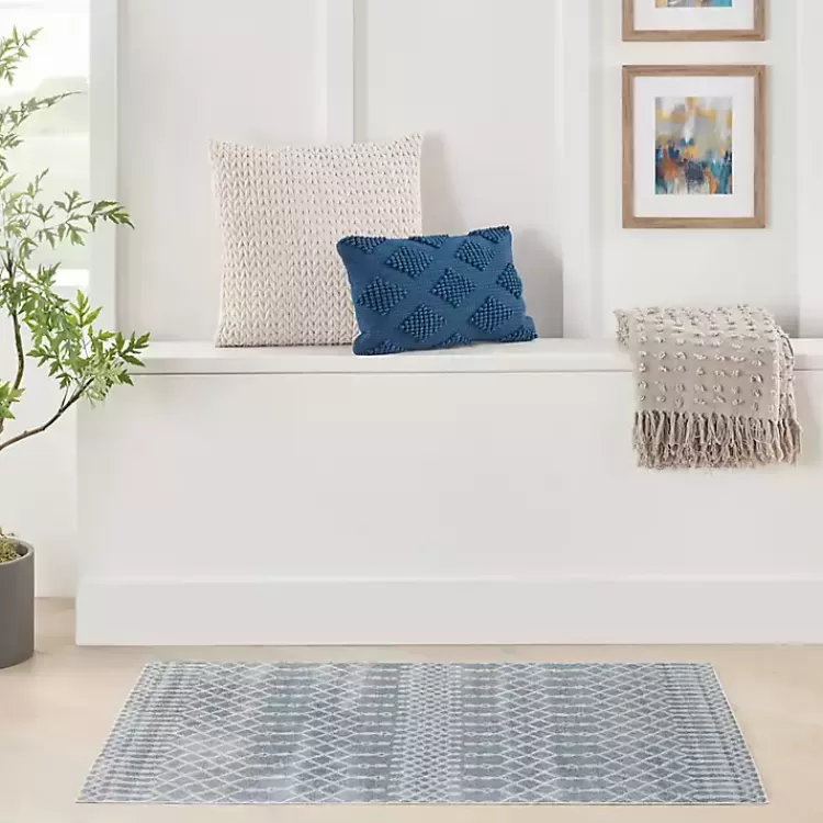 light_blue_moroccan_washable_area_rug_x_5.webp Light Moroccan Washable Area Rug, 3x5>Kirklands Home Fashion