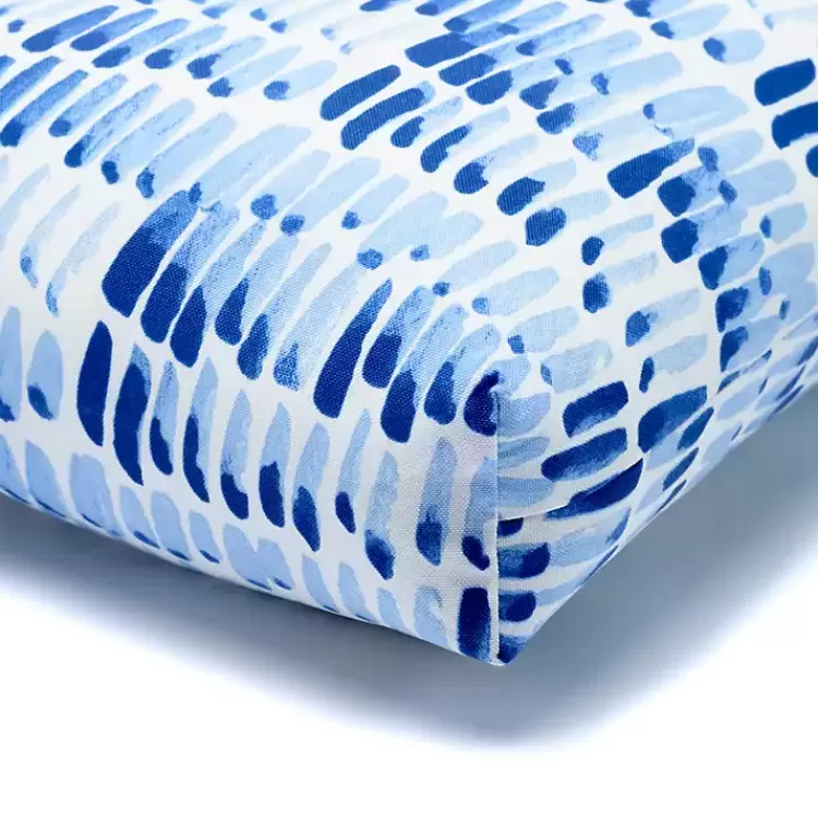 Light Patterned Outdoor Bench Cushion>Kirklands Home Clearance