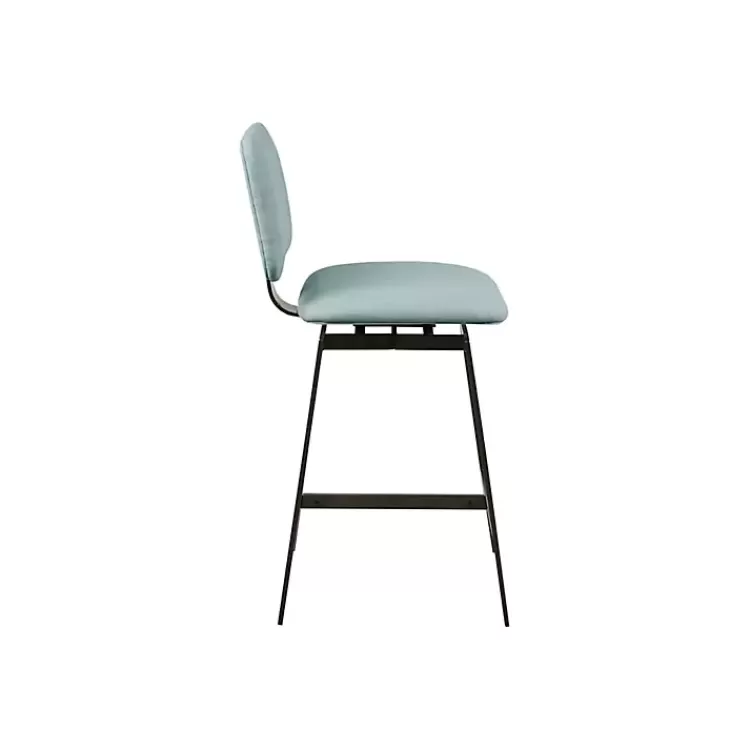 light_blue_swivel_counter_stool_3.webp Light Swivel Counter Stool>Kirklands Home Sale