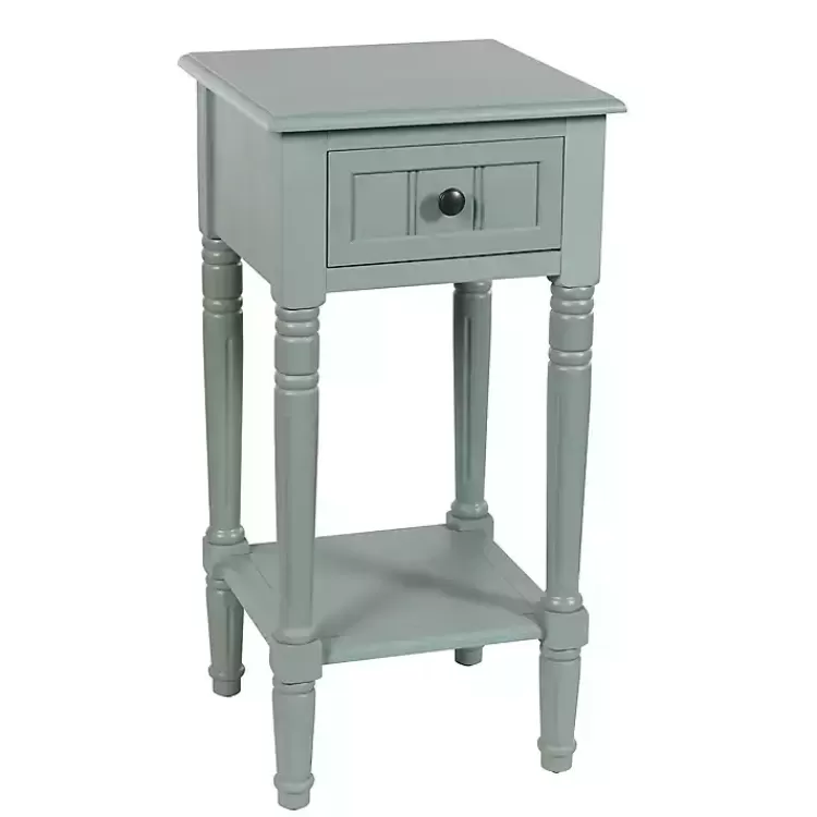 Light Wood Square Hampton Accent Table>Kirklands Home Clearance