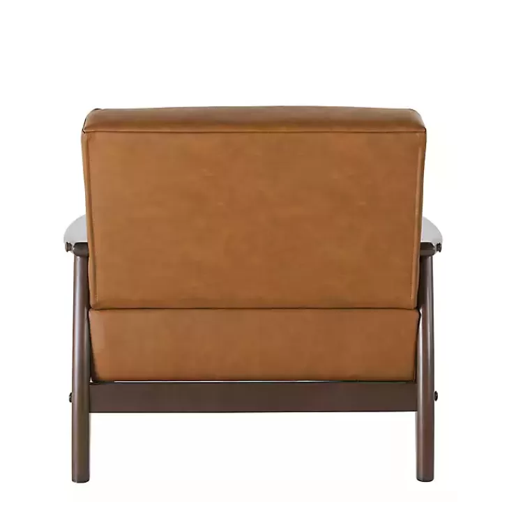 light_brown_faux_leather_ambon_accent_chair_4.webp Light Faux Leather Ambon Accent Chair>Kirklands Home Online
