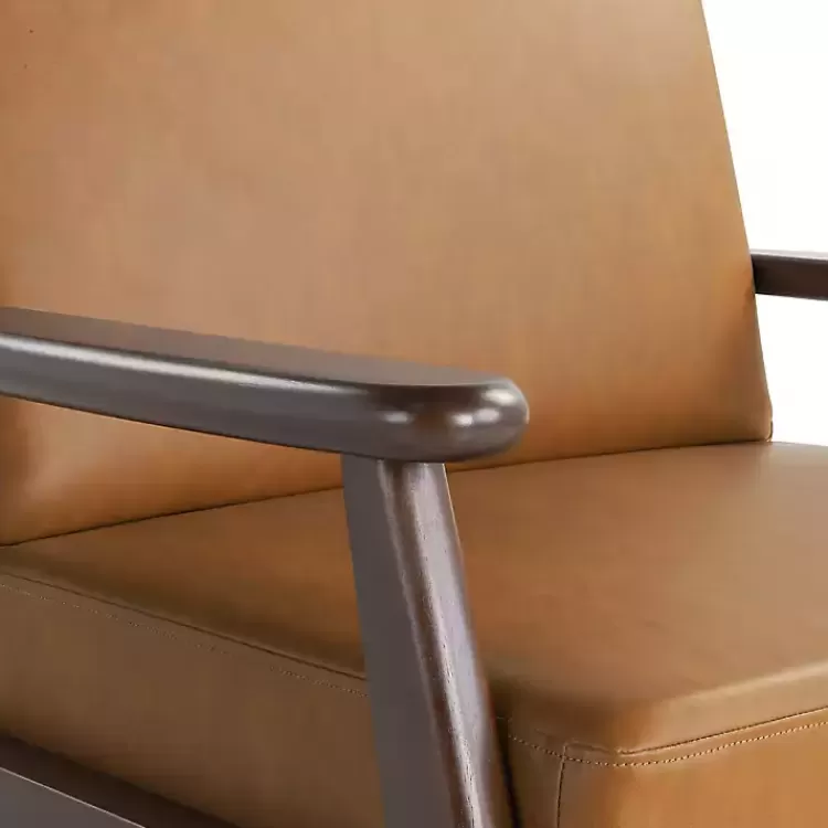 light_brown_faux_leather_ambon_accent_chair_6.webp Light Faux Leather Ambon Accent Chair>Kirklands Home Online