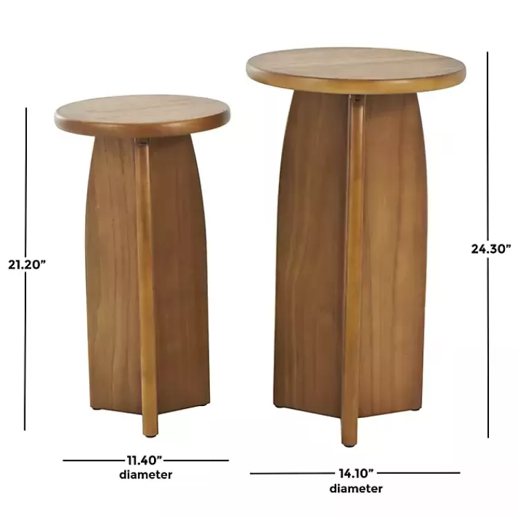 light_brown_wood_modern_accent_tables_set_of__7.webp Light Wood Modern Accent Tables, Set of 2>Kirklands Home Shop