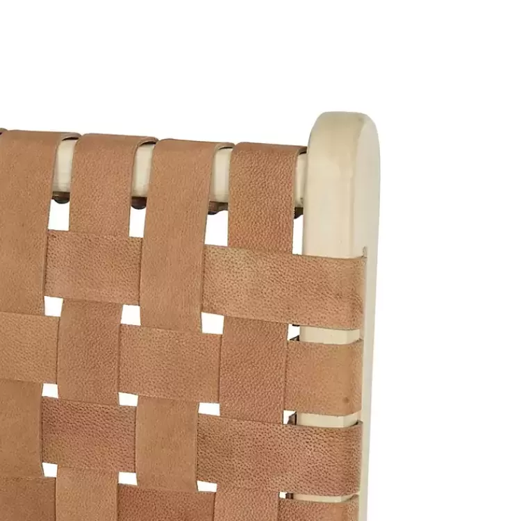light_brown_woven_leather_wooden_counter_stool_5.webp Light Brown Woven Leather Wooden Counter Stool>Kirklands Home Hot