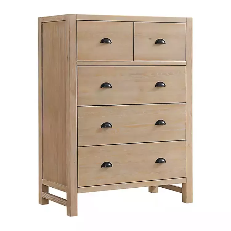 Light Driftwood 5-Drawer Storage Chest>Kirklands Home Fashion
