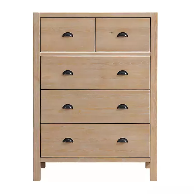 Light Driftwood 5-Drawer Storage Chest>Kirklands Home Fashion