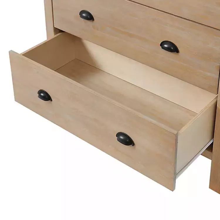 light_driftwood_drawer_storage_chest_3.webp Light Driftwood 5-Drawer Storage Chest>Kirklands Home Fashion